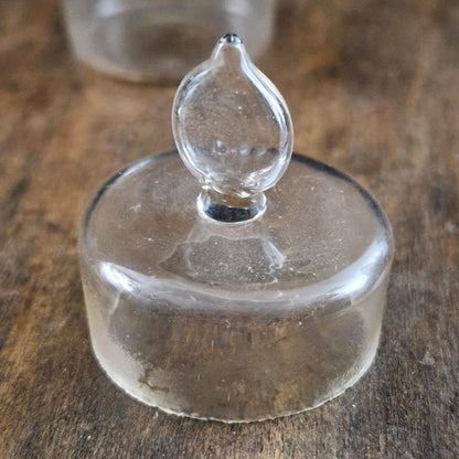 Blown glass pharmaceutical jar - Circa 1900