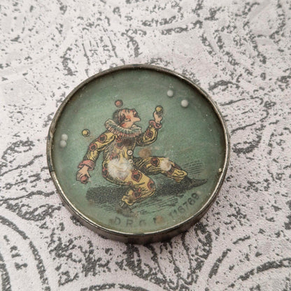 Rare jeu de patience "Clown jongleur" - Algérie Française