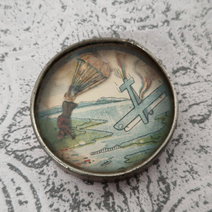 Ancien jeu d'adresse « Parachutiste », Début XXe