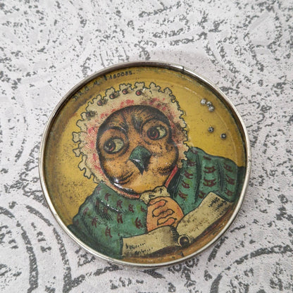 Jeu de patience « La Chouette savante » - circa 1900