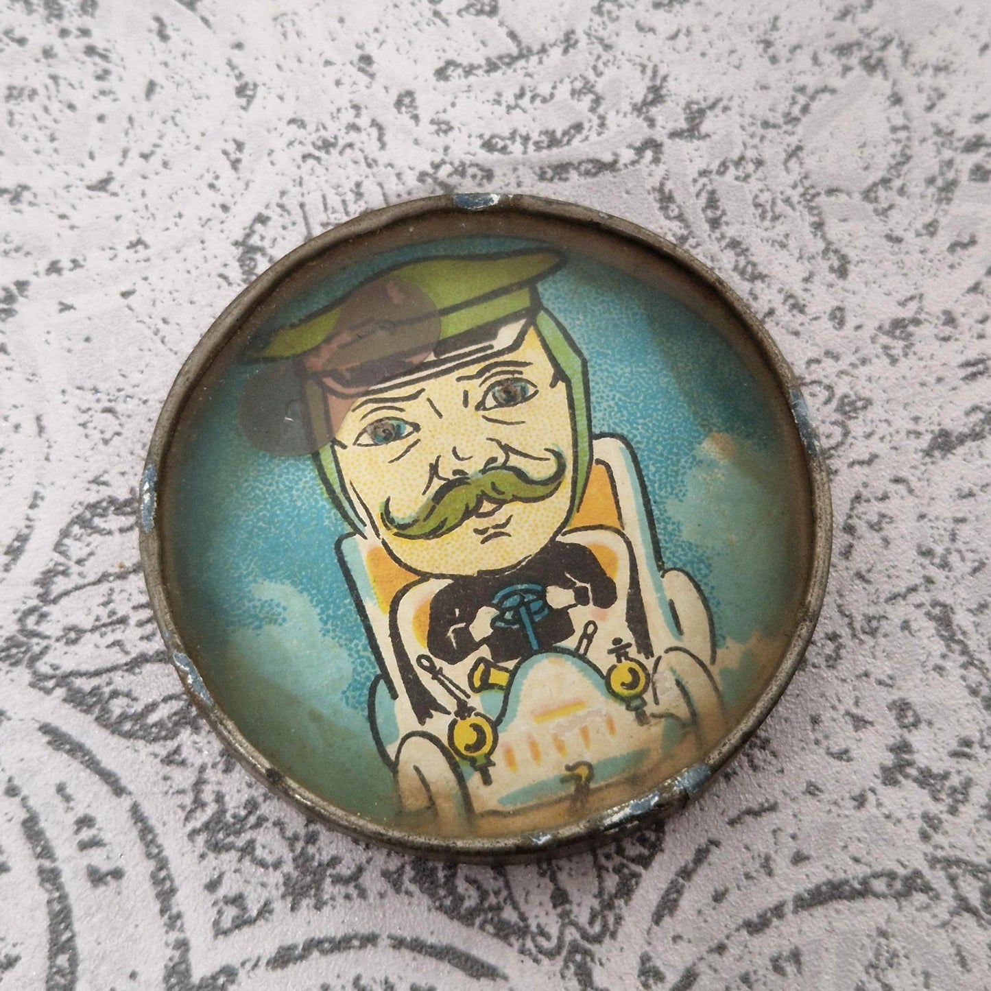 "Automobile Driver" Skill Game - Circa 1905/1915