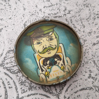 "Automobile Driver" Skill Game - Circa 1905/1915