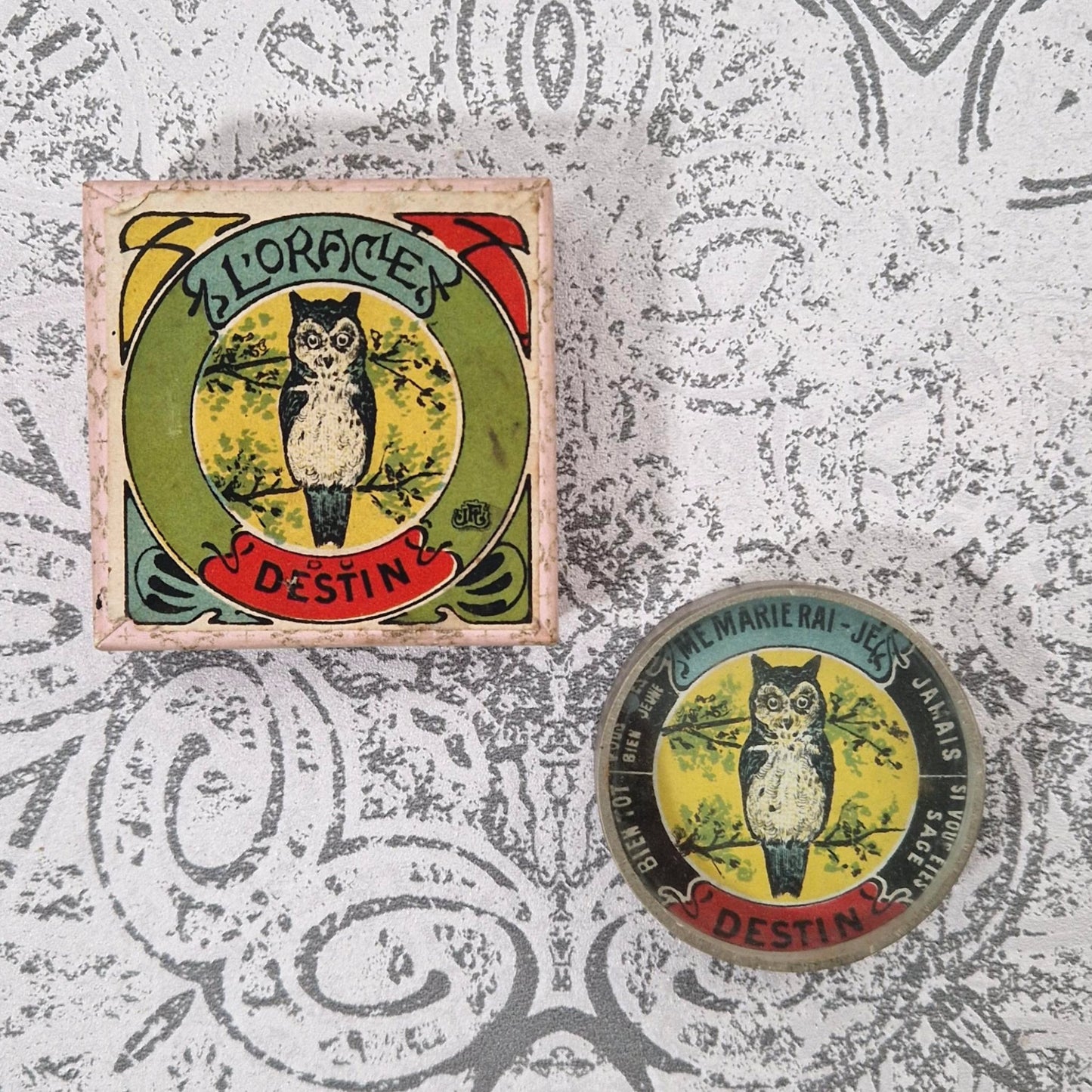 Rare Jeu « L’Oracle du Destin » - J.F.J Éditeur Paris