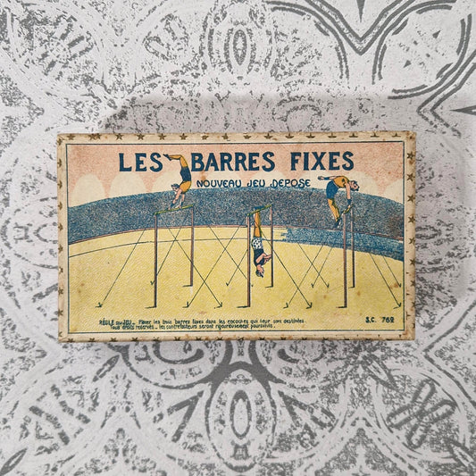Ancien Jeu d'adresse « Les Barres Fixes » - Vers 1900