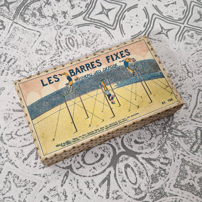 Ancien Jeu d'adresse « Les Barres Fixes » - Vers 1900