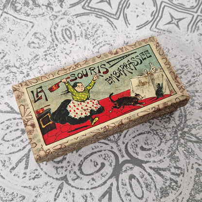 Rare dexterity game "The Embarrassed Mouse" - Circa 1900