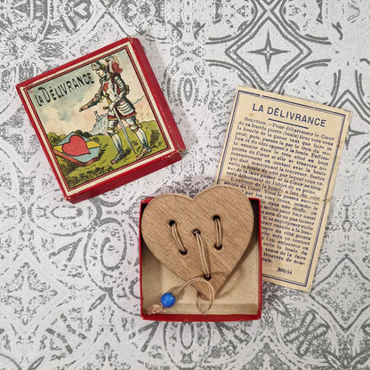 Jeu de patience ancien « La Délivrance » - Circa 1900