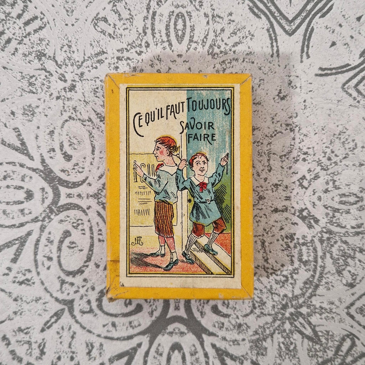 Jeu de patience « Ce qu’il faut toujours savoir faire » - JFJ