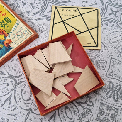 Jeu ancien « Casse-Tête Chinois » - N.K Paris, Vers 1900