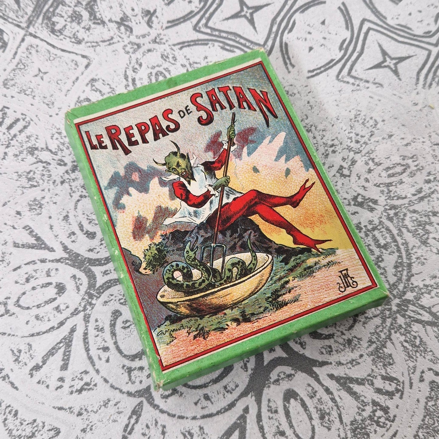 « Le Repas de Satan » -  Jeu JFJ Paris, Vers 1900
