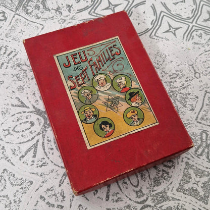 Ancien « Jeu des Sept Familles » - JLR Paris