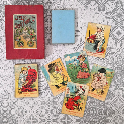 Ancien « Jeu des Sept Familles » - JLR Paris