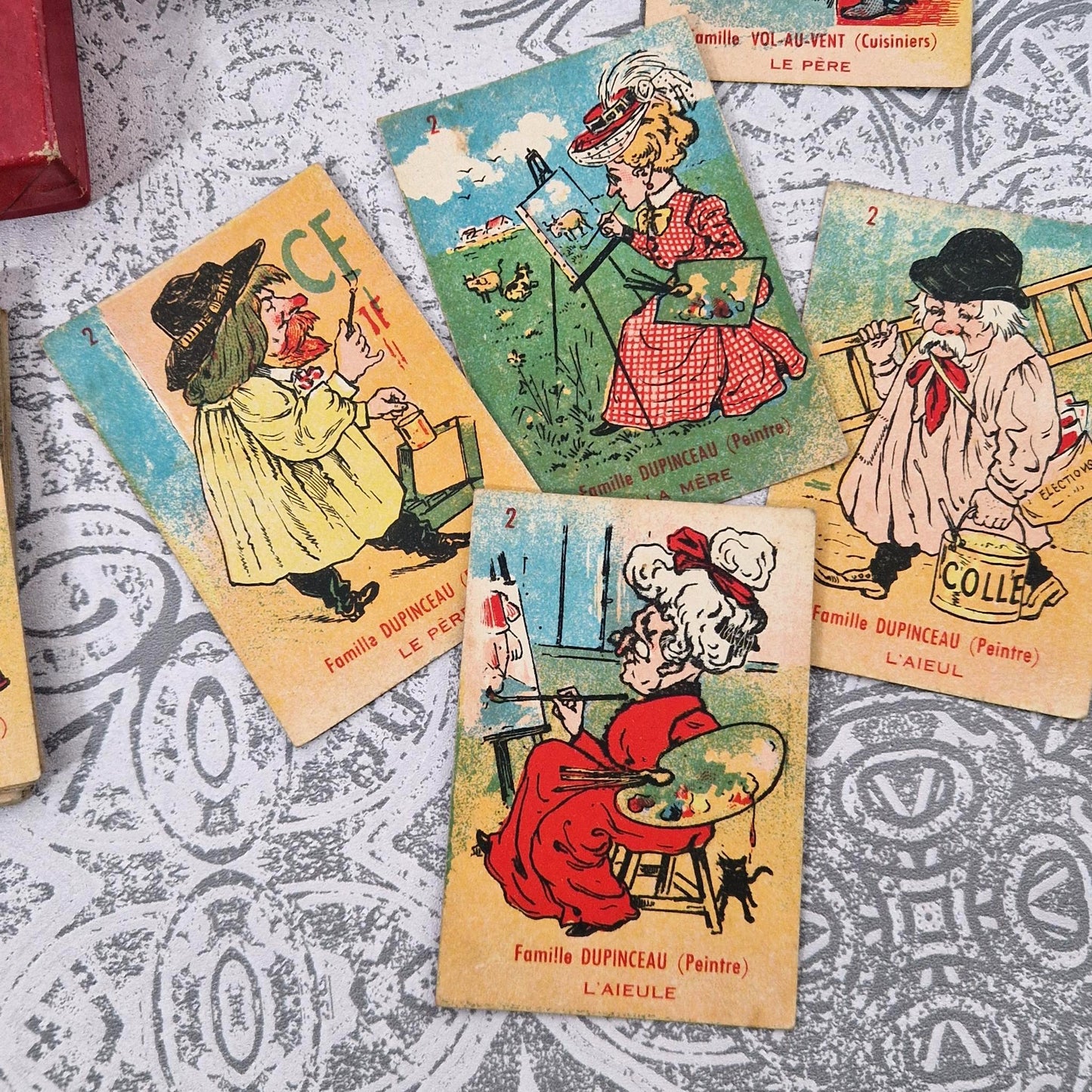 Ancien « Jeu des Sept Familles » - JLR Paris