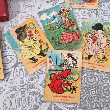 Ancien « Jeu des Sept Familles » - JLR Paris