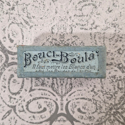 Rare jeu «Bouci-Boula » - casse-tête en verre soufflé