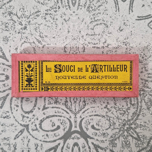 Jeu de patience « Le Souci de l’Artilleur » - M.D. Paris