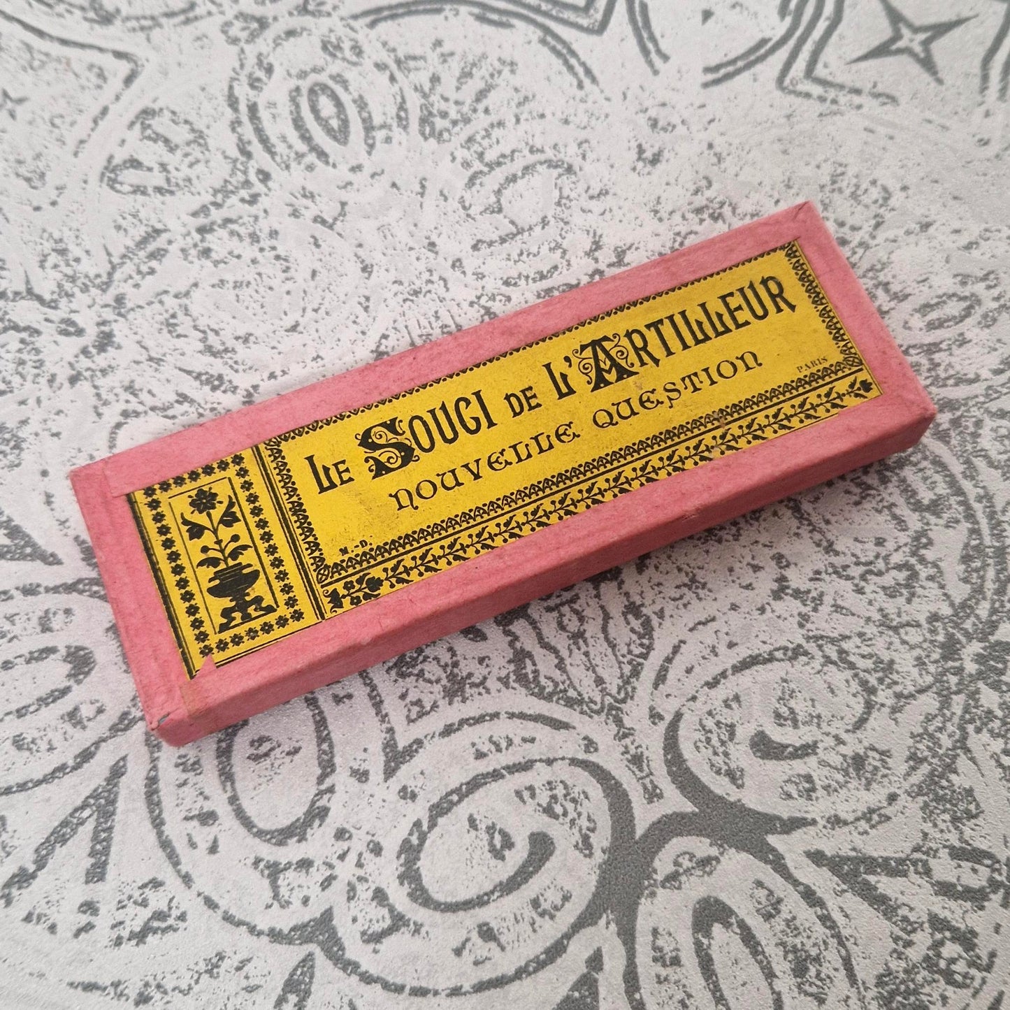 Jeu de patience « Le Souci de l’Artilleur » - M.D. Paris