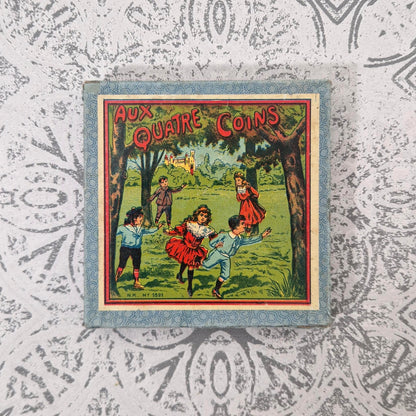 Jeu vers 1900 - « Aux Quatre Coins », N.K. Paris
