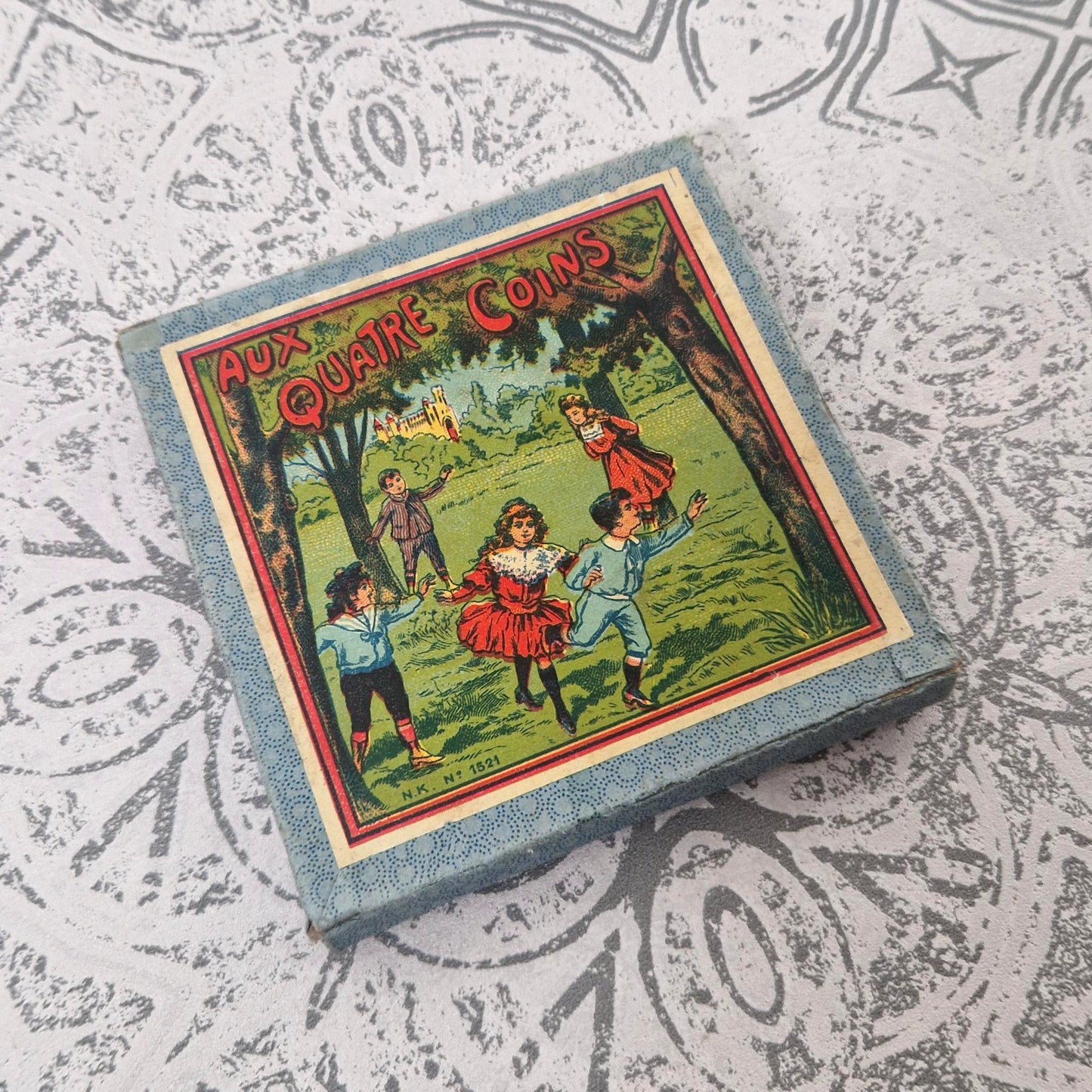 Jeu vers 1900 - « Aux Quatre Coins », N.K. Paris