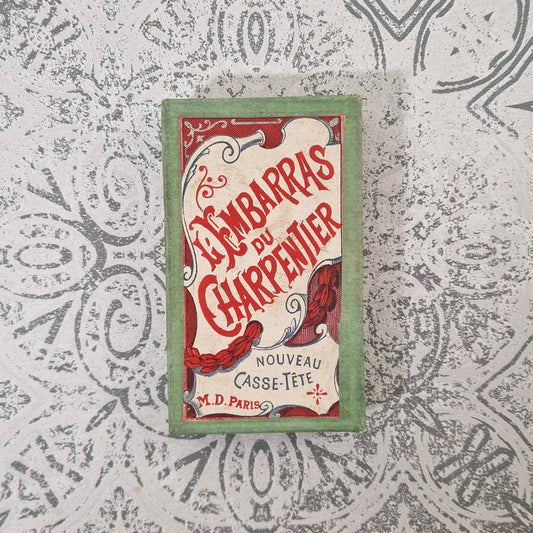 Ancien casse-tête « Embarras du Charpentier » - M.D Paris