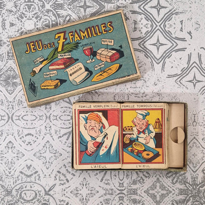 Ancien « Jeu des 7 Familles » - Début XXe