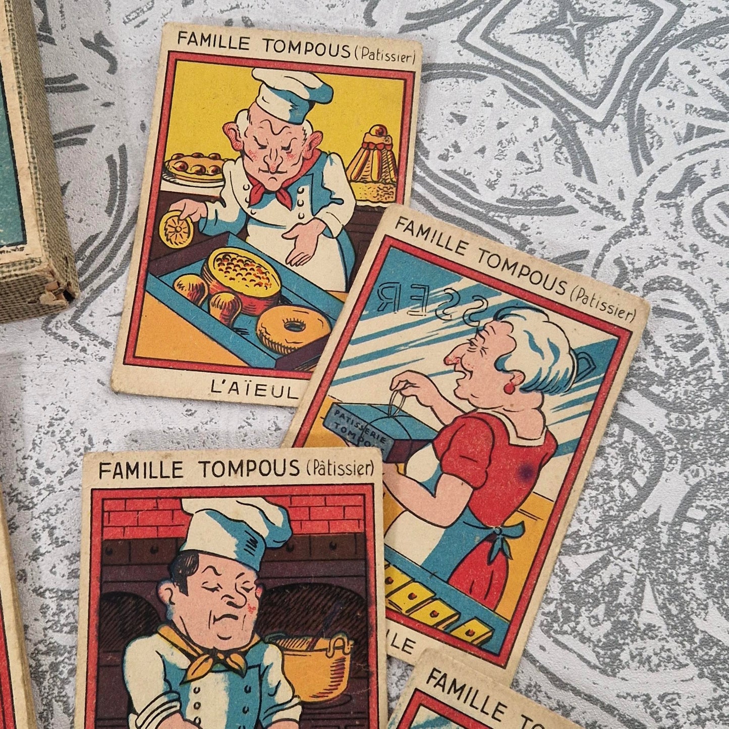 Ancien « Jeu des 7 Familles » - Début XXe