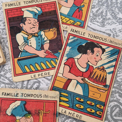Ancien « Jeu des 7 Familles » - Début XXe
