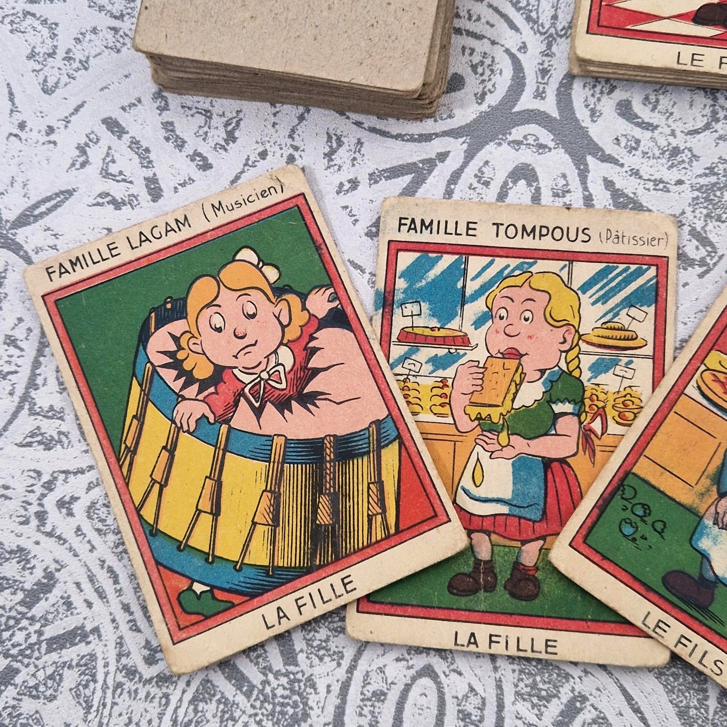 Ancien « Jeu des 7 Familles » - Début XXe