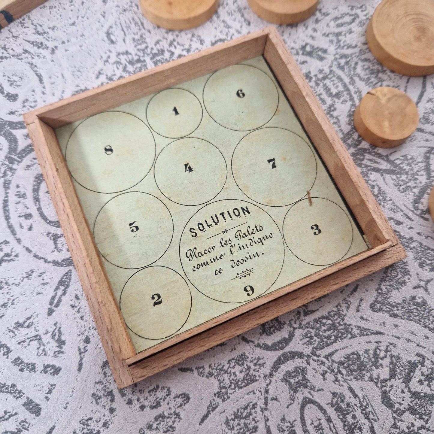 Antique game "Diabolical Palets" - Circa 1900