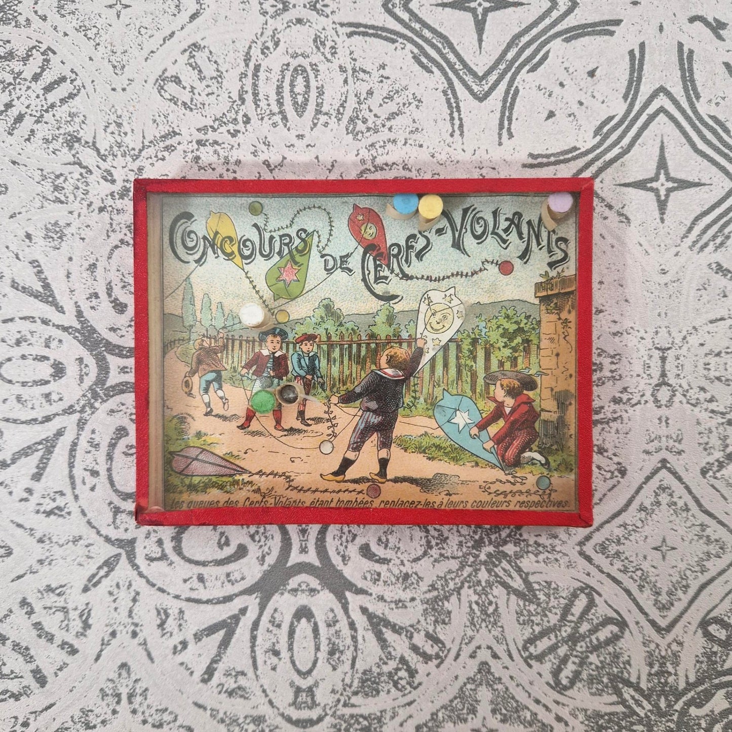 An old game called "Kite Competition" – Circa 1900