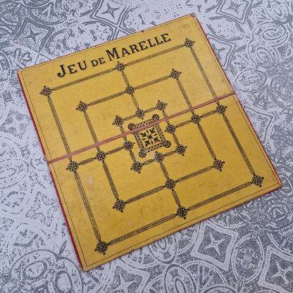 Ancien plateau de Jeu de l’Oie illustré – impr. Dupuy, Paris