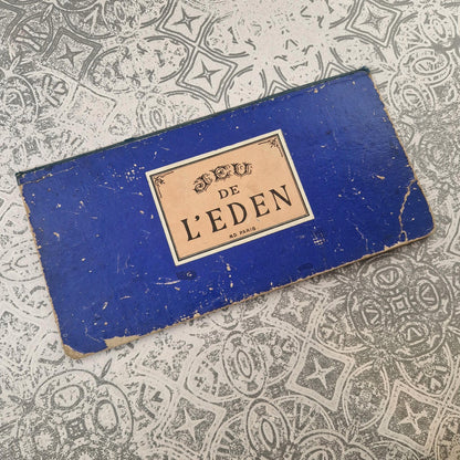Antique game board "Game of Eden" - MD Paris 