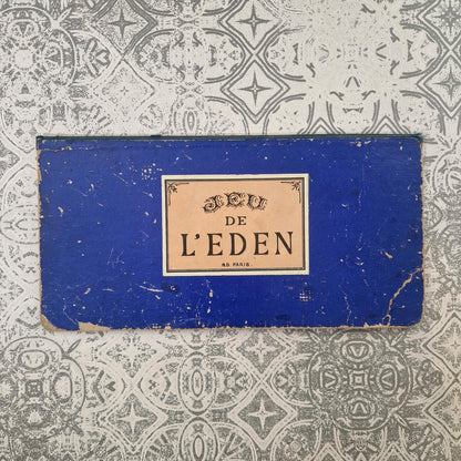 Antique game board "Game of Eden" - MD Paris 