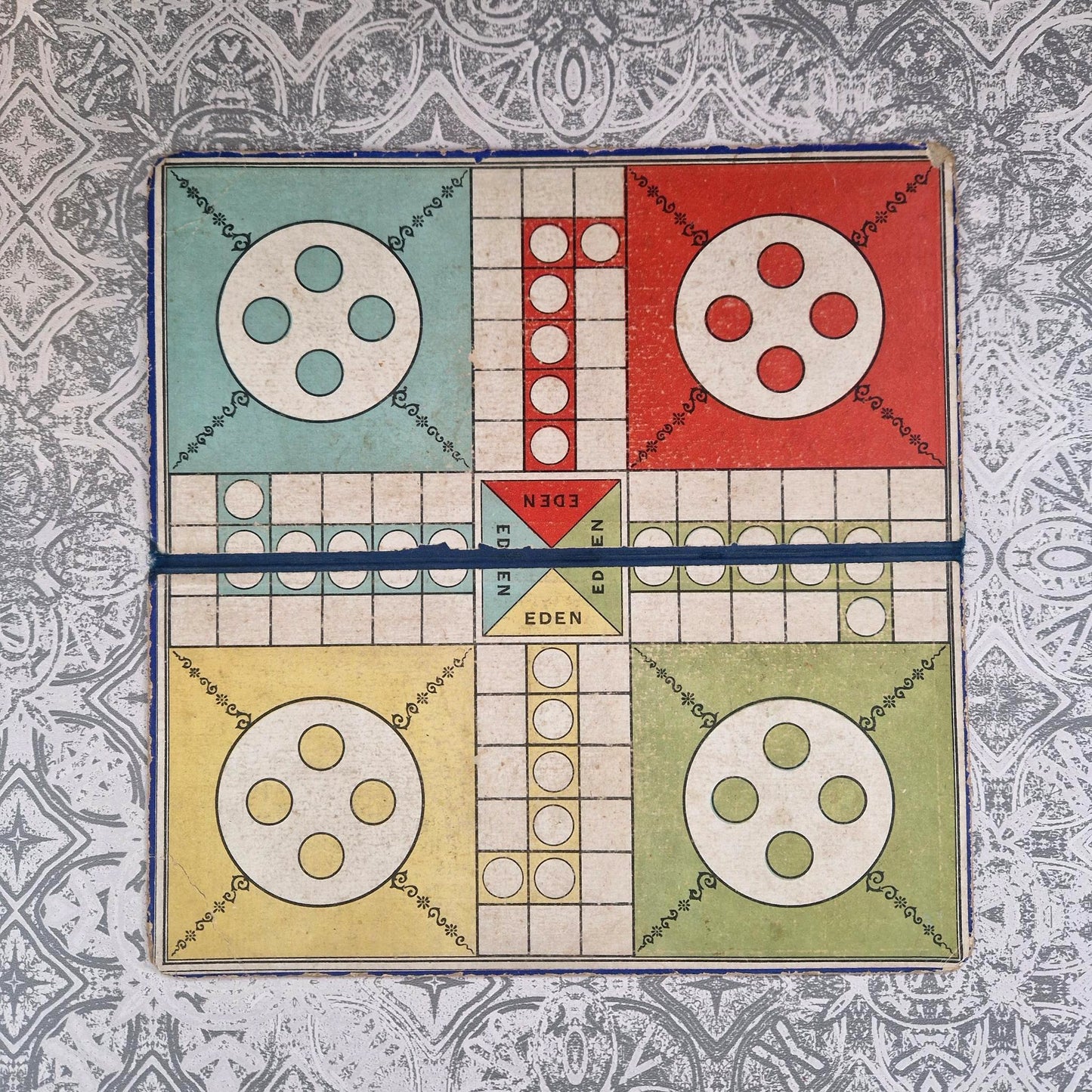Antique game board "Game of Eden" - MD Paris 