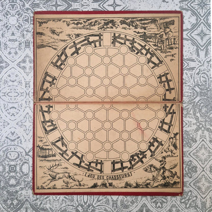 Plateau de jeu “La Souricière / Jeu des Chasseurs” - Vers 1900