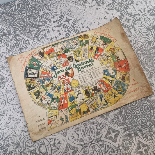 Advertising game of goose – Barral combinations, Paris