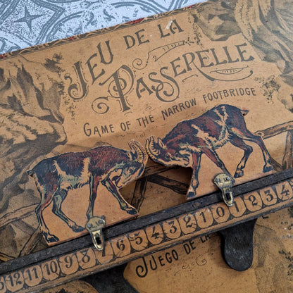 Rare jeu de la Passerelle – Saussine - Fin XIXe