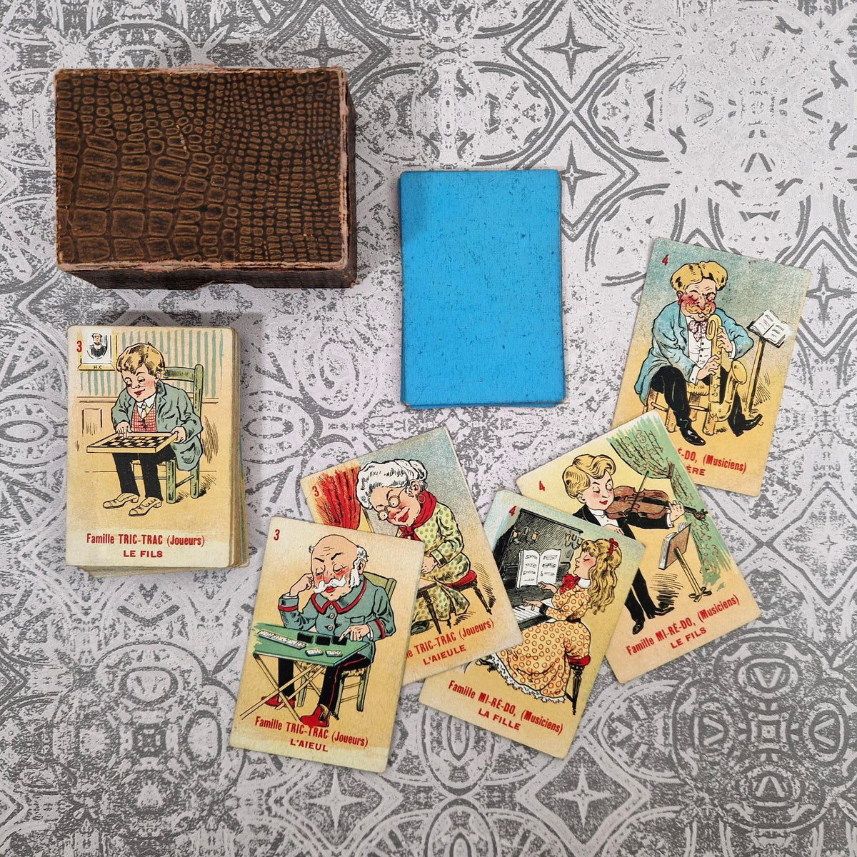 Jeu des 7 familles illustré - Début XXe