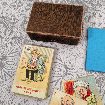 Jeu des 7 familles illustré - Début XXe