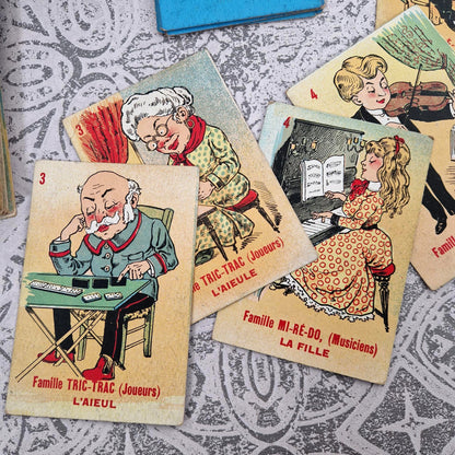 Jeu des 7 familles illustré - Début XXe