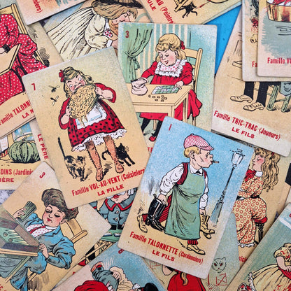 Jeu des 7 familles illustré - Début XXe
