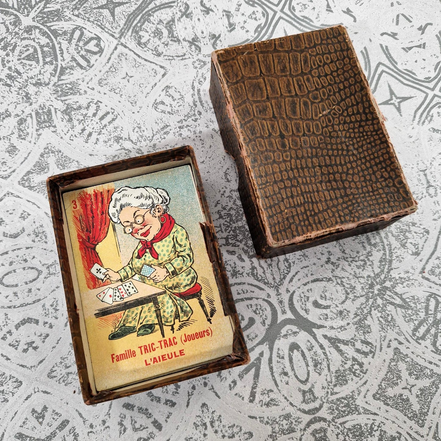 Jeu des 7 familles illustré - Début XXe