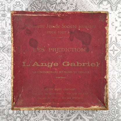 Les prédictions de l'Ange Gabriel - Jeu K.B Paris, Vers 1880