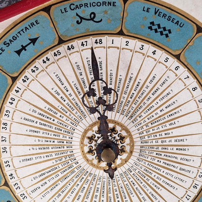 Les prédictions de l'Ange Gabriel - Jeu K.B Paris, Vers 1880