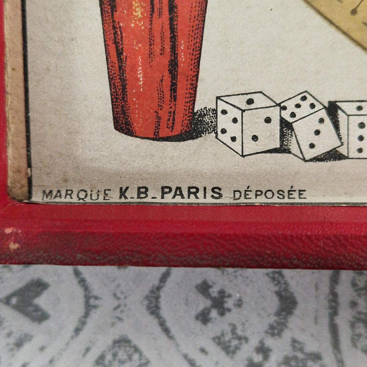 Les prédictions de l'Ange Gabriel - Jeu K.B Paris, Vers 1880