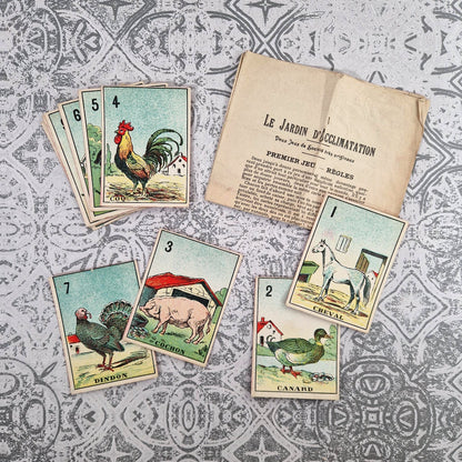 Le Jardin d’Acclimatation - Jeu de Société, vers 1900