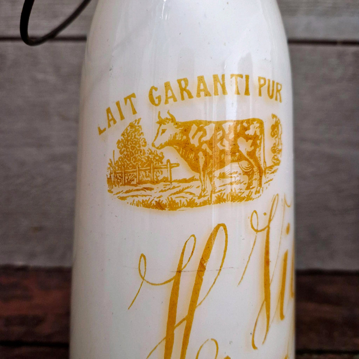 Bouteille de lait « H. Vigroux Béziers » - Début XXe