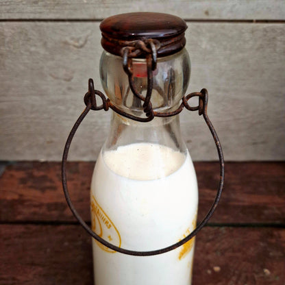 Bouteille de lait « H. Vigroux Béziers » - Début XXe