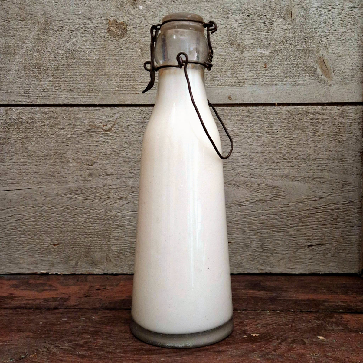 "Laiterie du Progrès - C. Bousquet" milk bottle