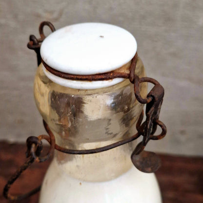 Bouteille de lait « H. Demeester, Paris » - Début XXe